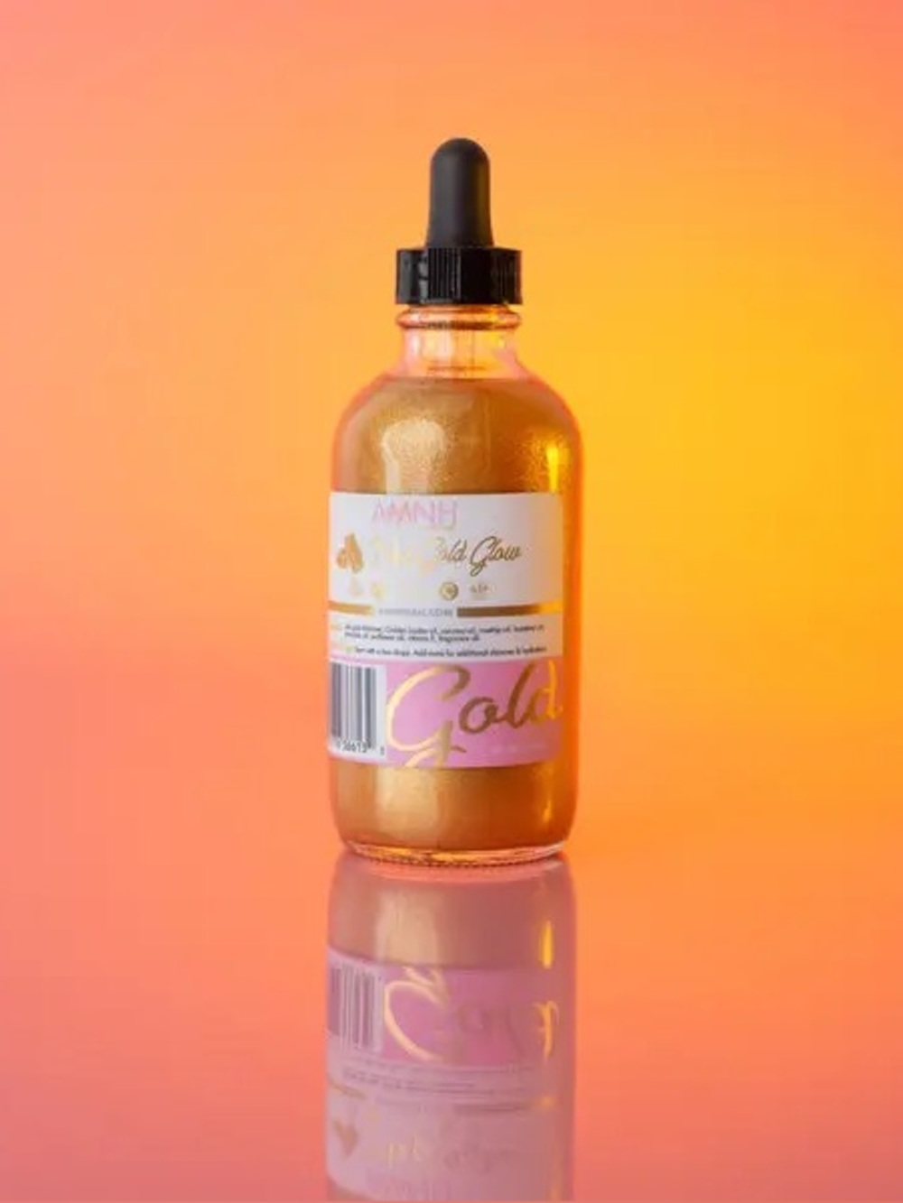 NWT AMINNAH 24k Gold Glow Body Oil